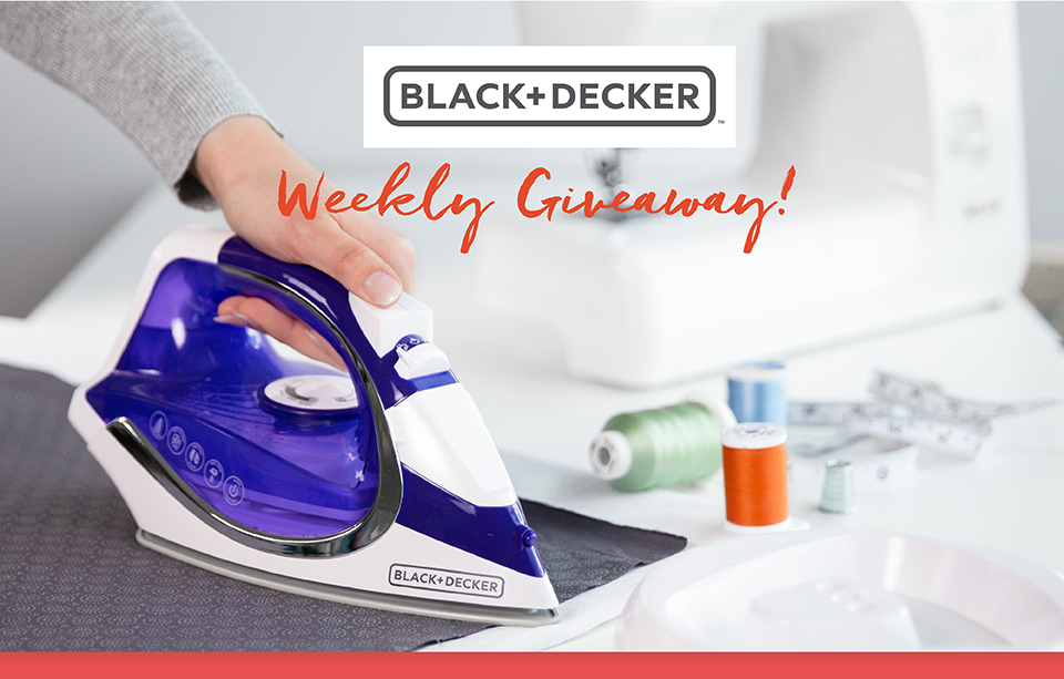 BLACK DECKER Weekly Giveaway BLACK DECKER